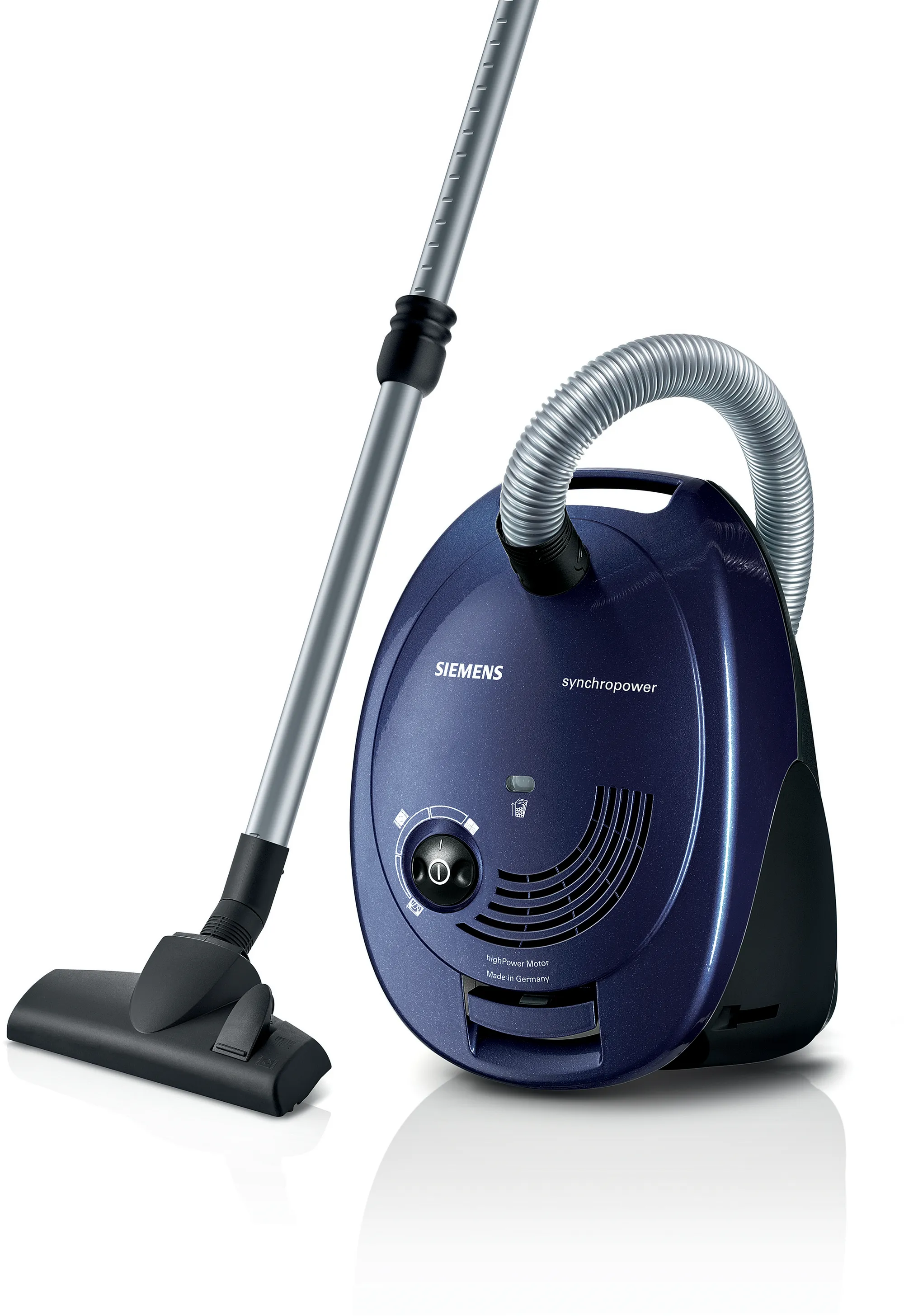 SIEMENS VS06A111 Bodenstaubsauger, 600 W (Moonlight Blue)