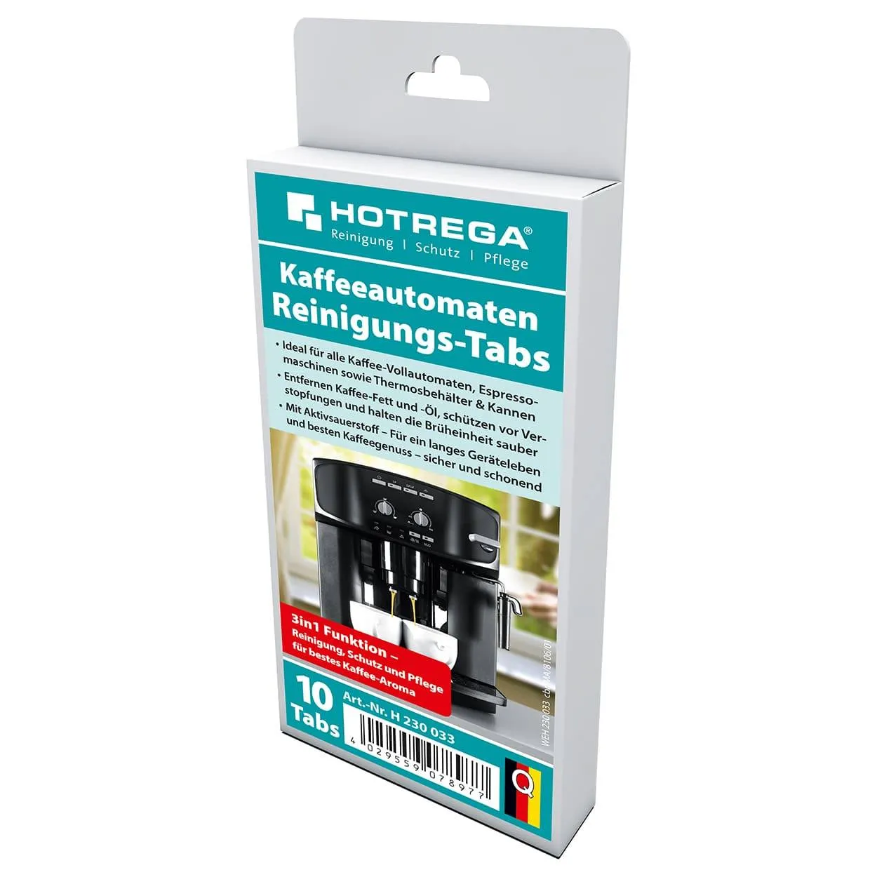 HOTREGA Kaffeeautomaten Reinigungs-Tabs, 10 Tabs