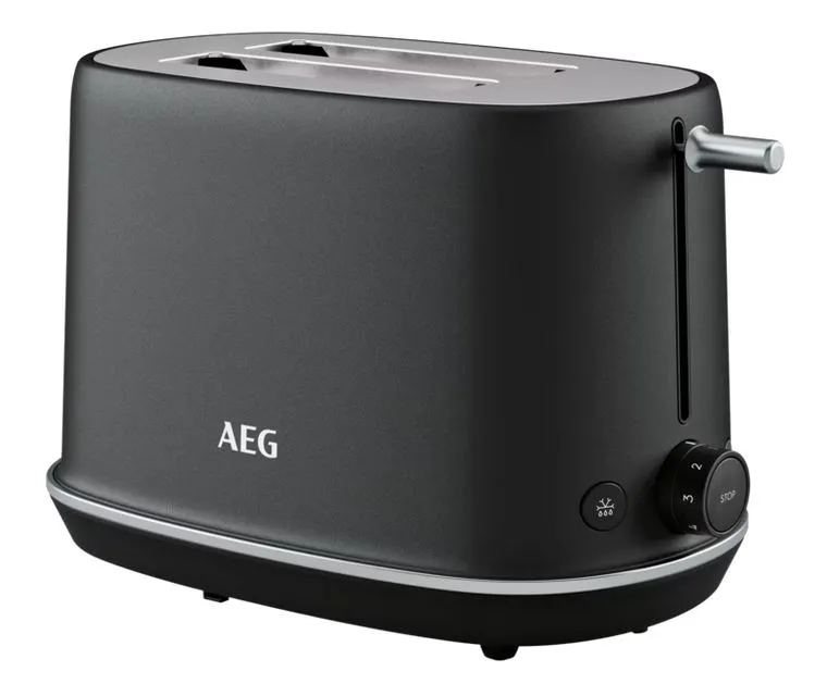 AEG Doppelschlitz-Toaster T 7-1-6 BP (schwarz / black pearl)