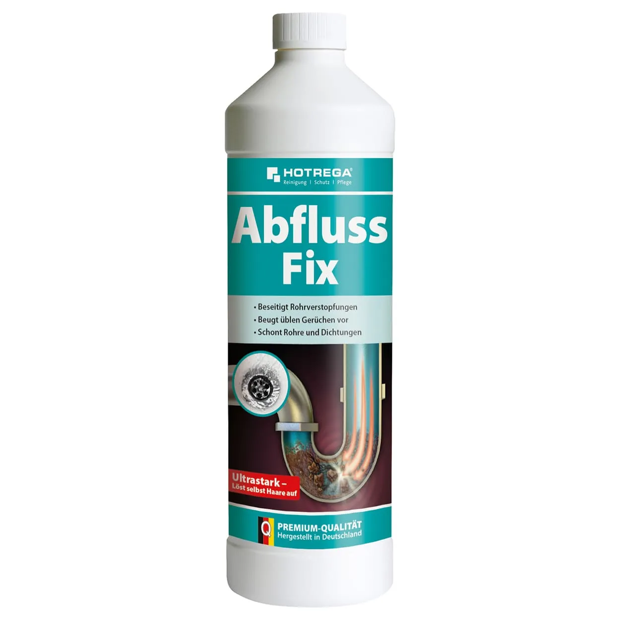 HOTREGA Abfluss-Fix, 1 Liter Flasche (Konzentrat)